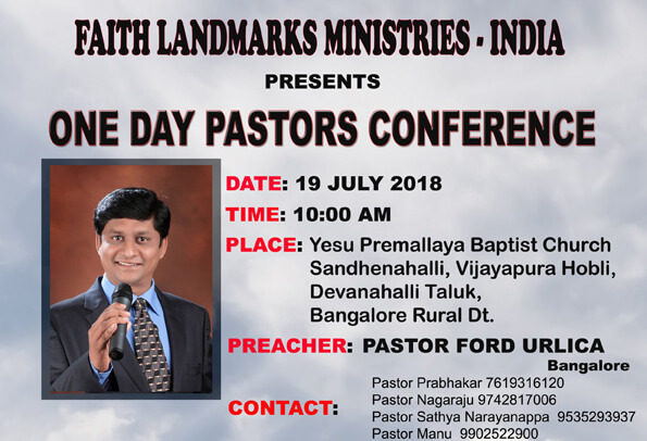 One Day Pastors Conference