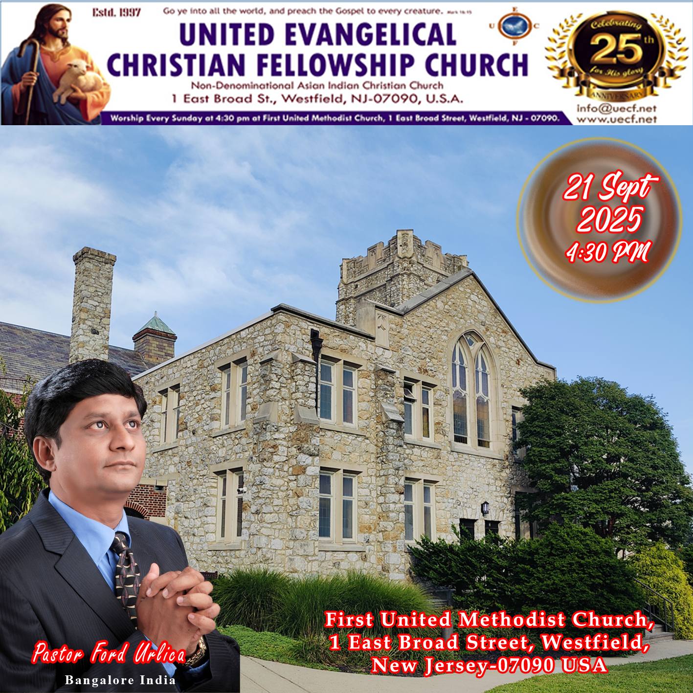 Prophetic Sunday Service at UECF